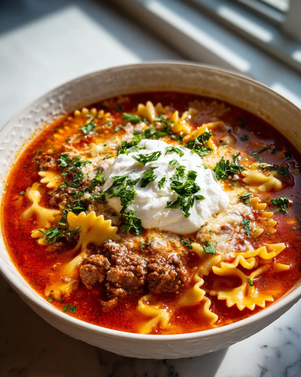 Delicious Lasagna Soup Recipe - detail 2