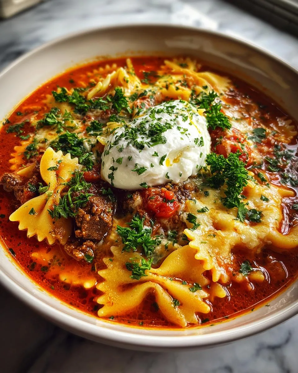 Delicious Lasagna Soup Recipe - detail 3