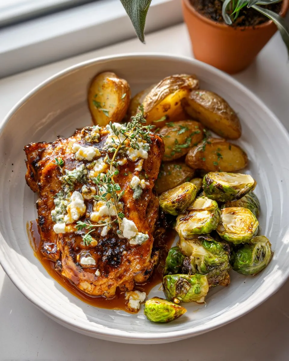 Feta Chicken with Hot Honey - detail 2
