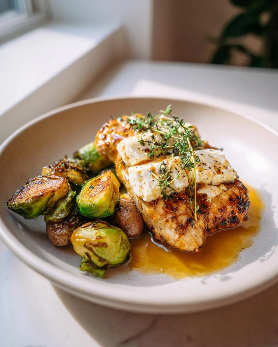 Feta Chicken with Hot Honey - detail 3