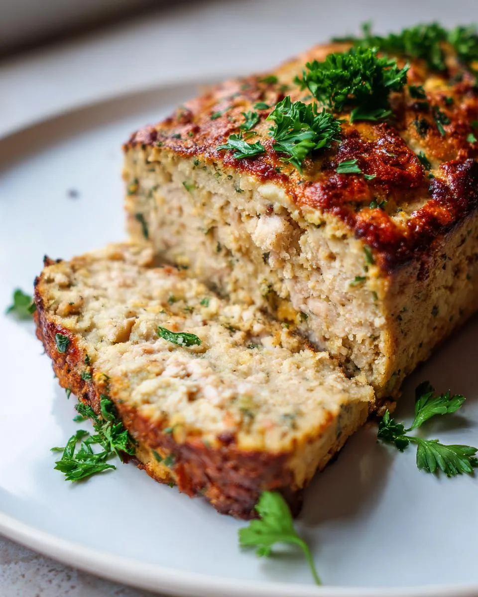 Garlic Parmesan Chicken Meatloaf - detail 1