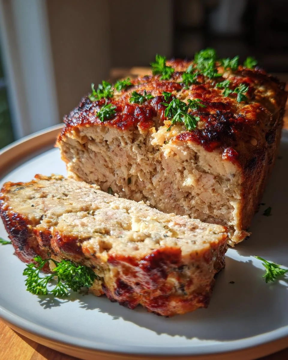 Garlic Parmesan Chicken Meatloaf - detail 5