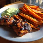 Grilled Chicken Sweet Potato