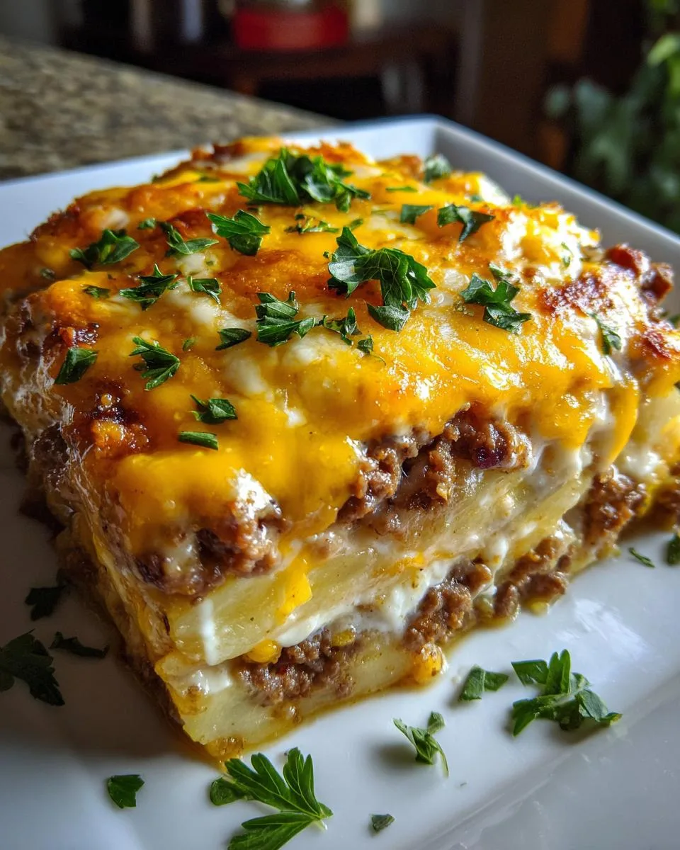 Ground Beef Potato Casserole - detail 3