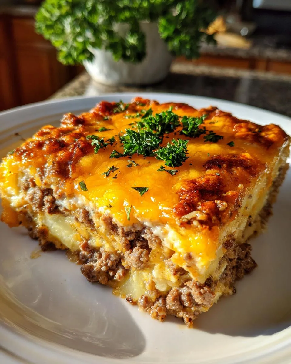 Ground Beef Potato Casserole - detail 5