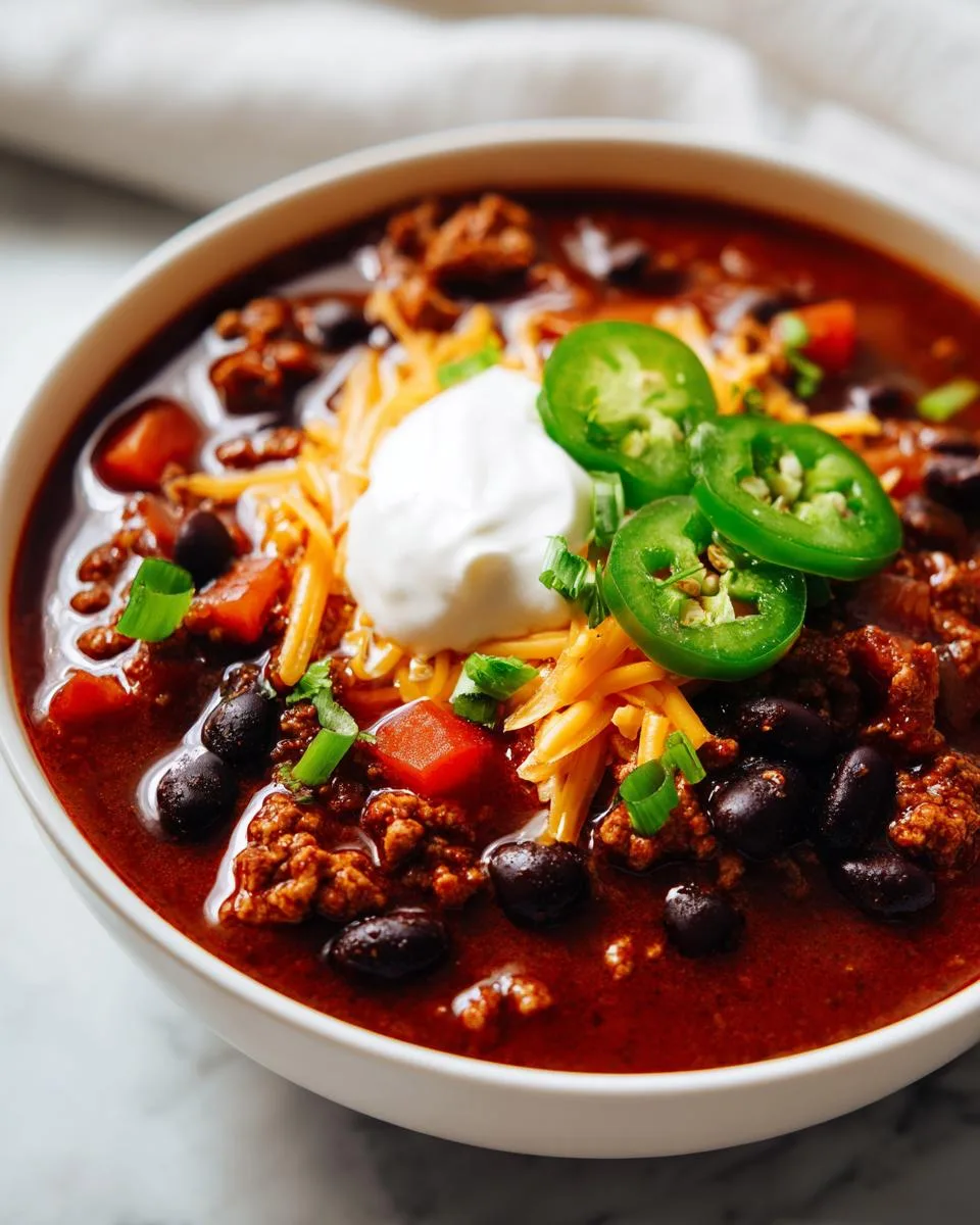 Ground Chicken & Bean Chili - detail 1