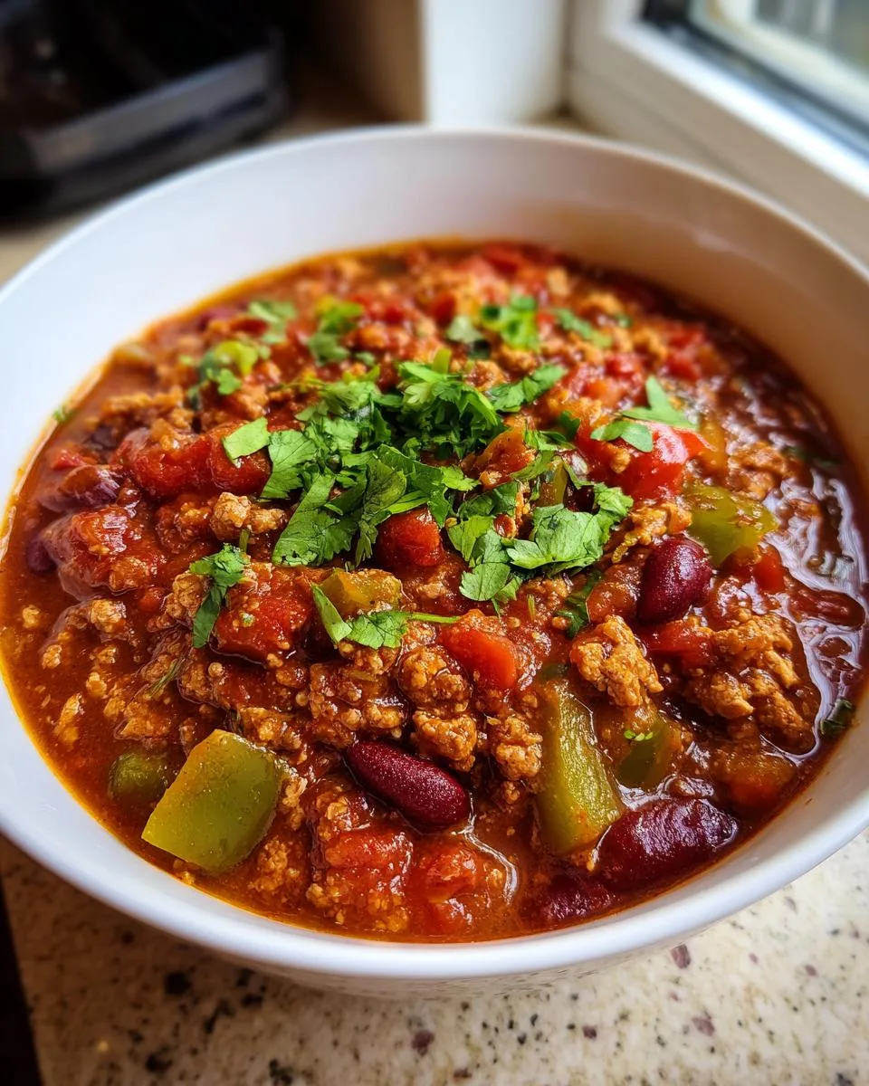 Healthy Instant Pot Chicken Chili - detail 2