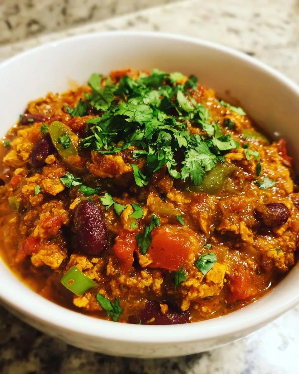 Healthy Instant Pot Chicken Chili - detail 3