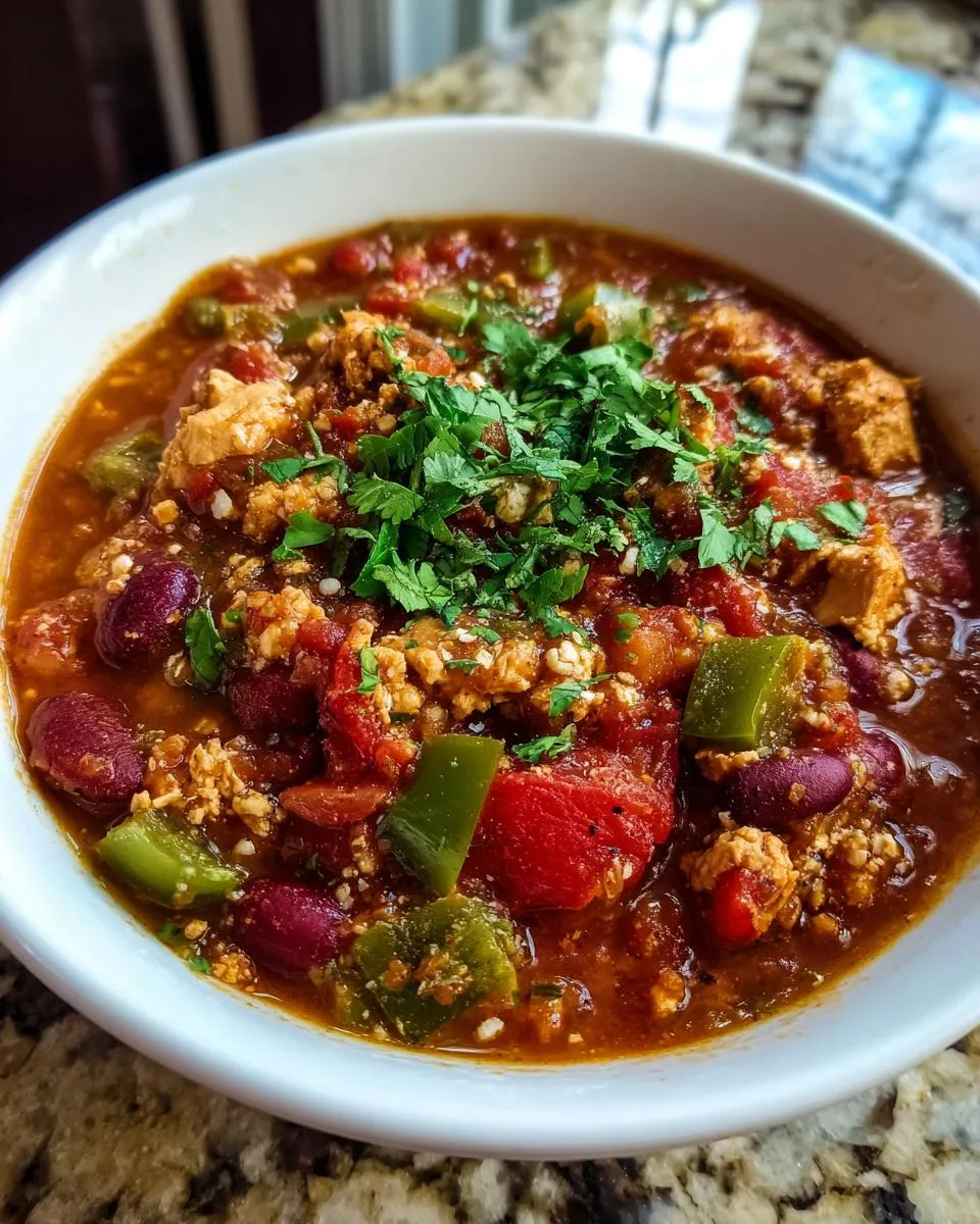 Healthy Instant Pot Chicken Chili - detail 5