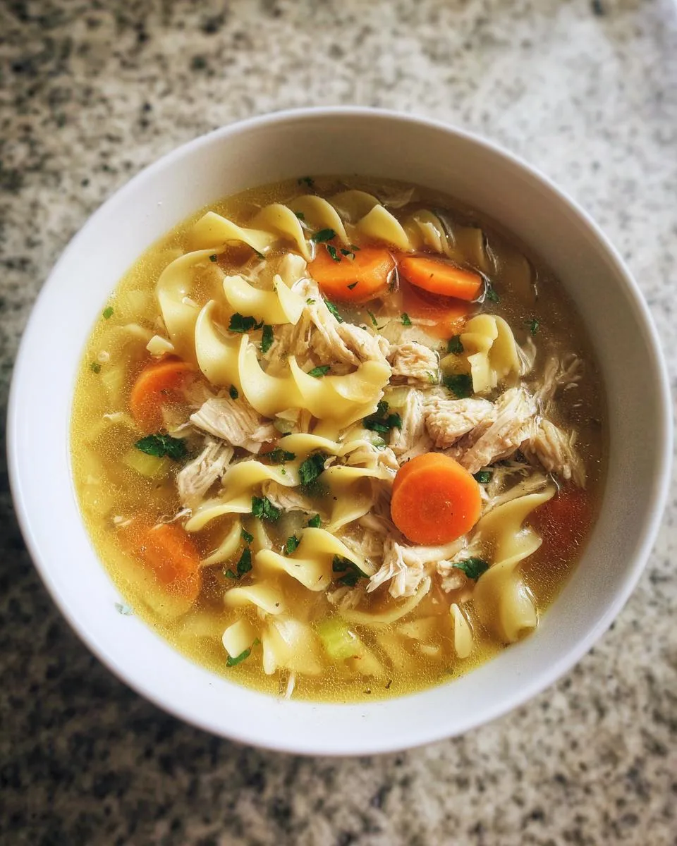 Homemade Chicken Noodle Soup - detail 5