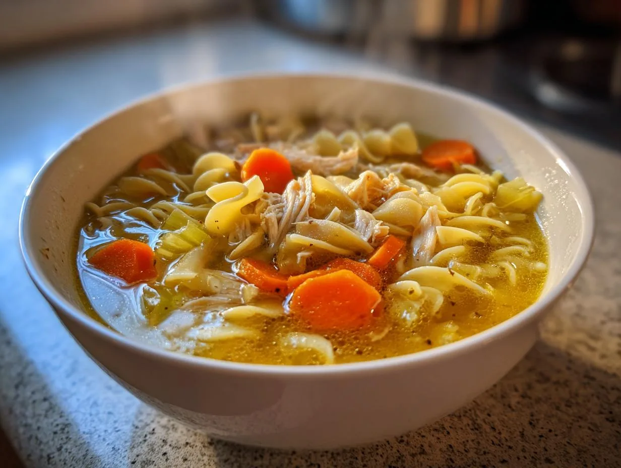 35-Minute Homemade Chicken Noodle Soup for Ultimate Comfort