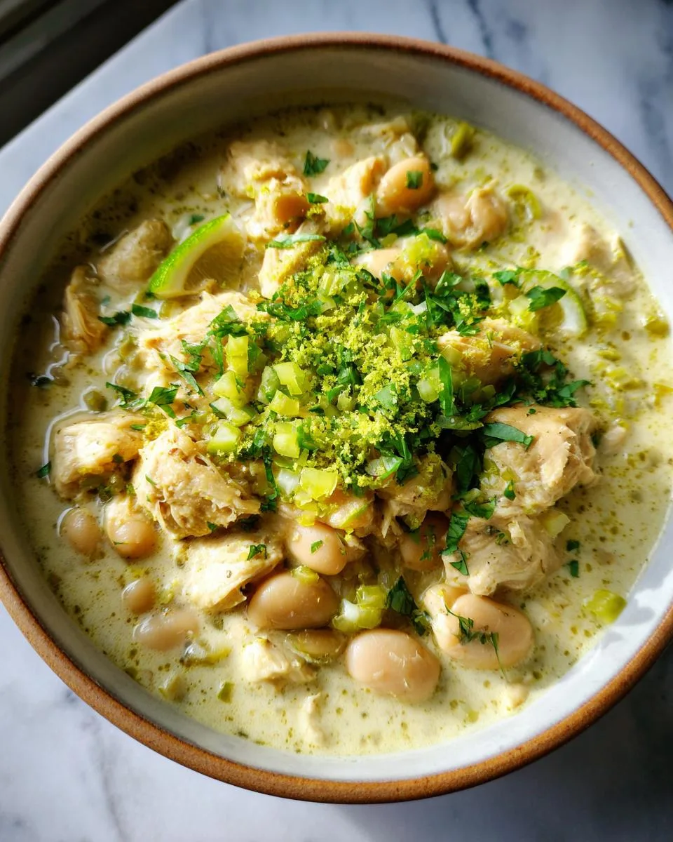 Hormel Style White Chili - detail 3