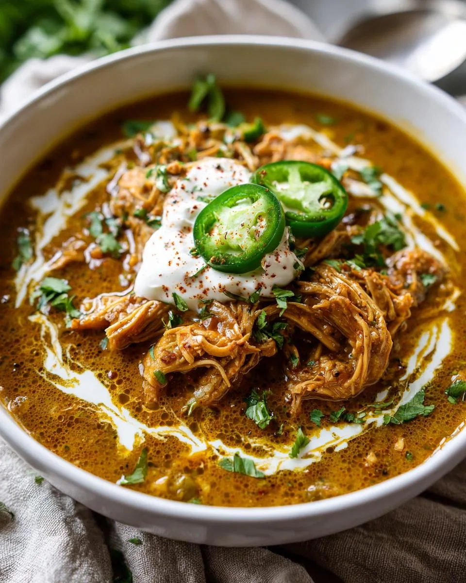 Keto Instant Pot Chicken Chili - detail 2