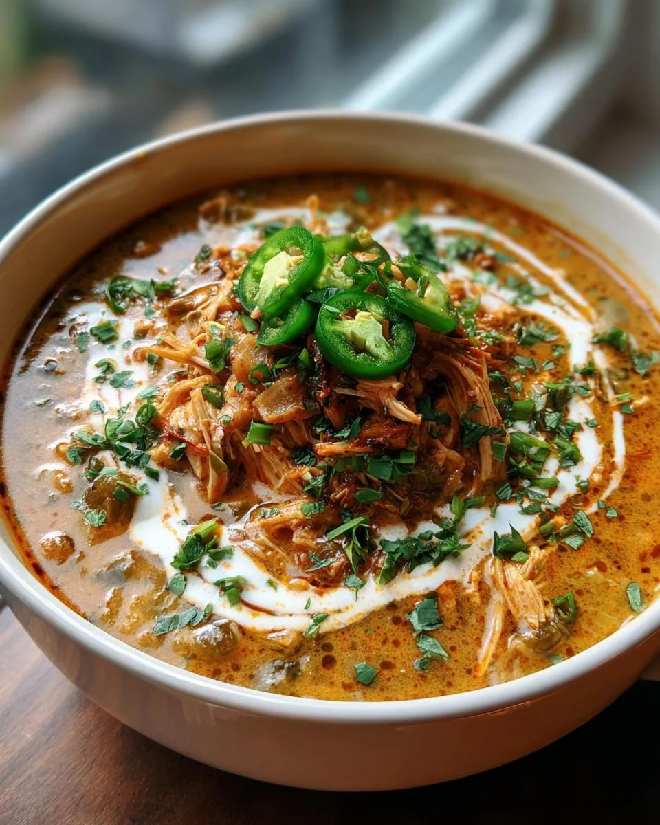 Keto Instant Pot Chicken Chili - detail 4