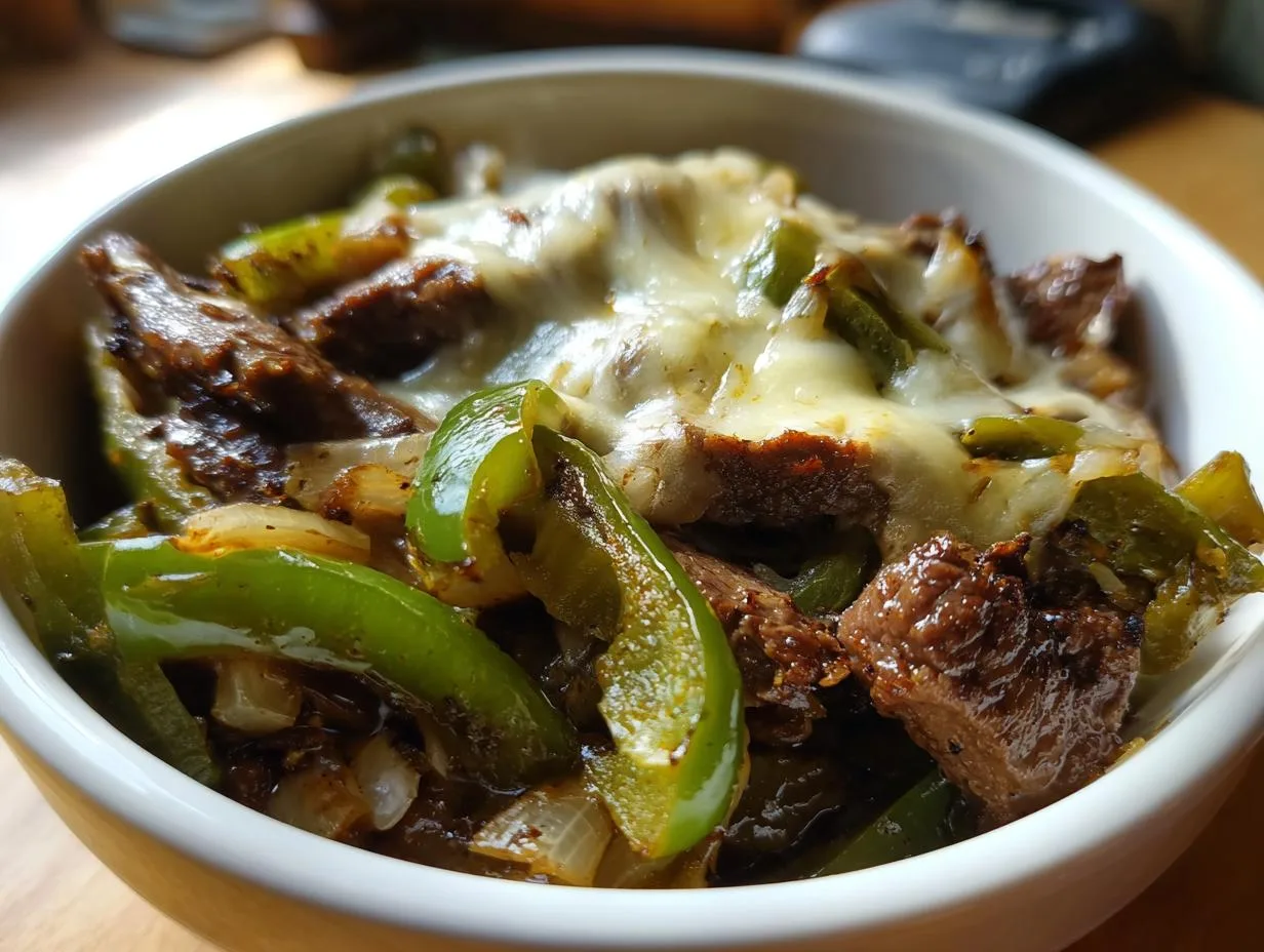 Irresistible Keto Philly Cheesesteak Recipe with Only 5g Net Carbs