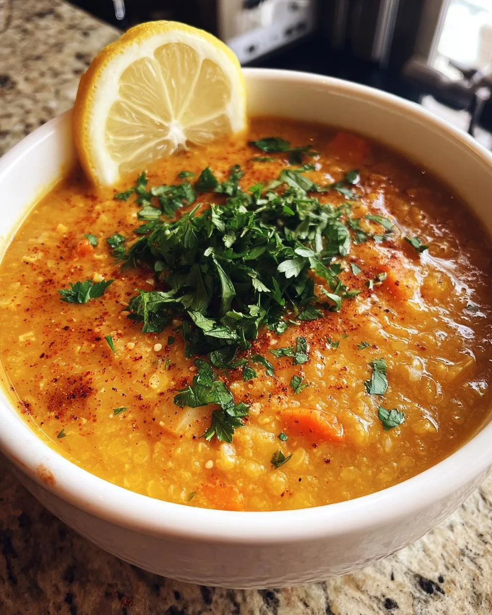 Lebanese Lentil Soup Recipe - detail 3