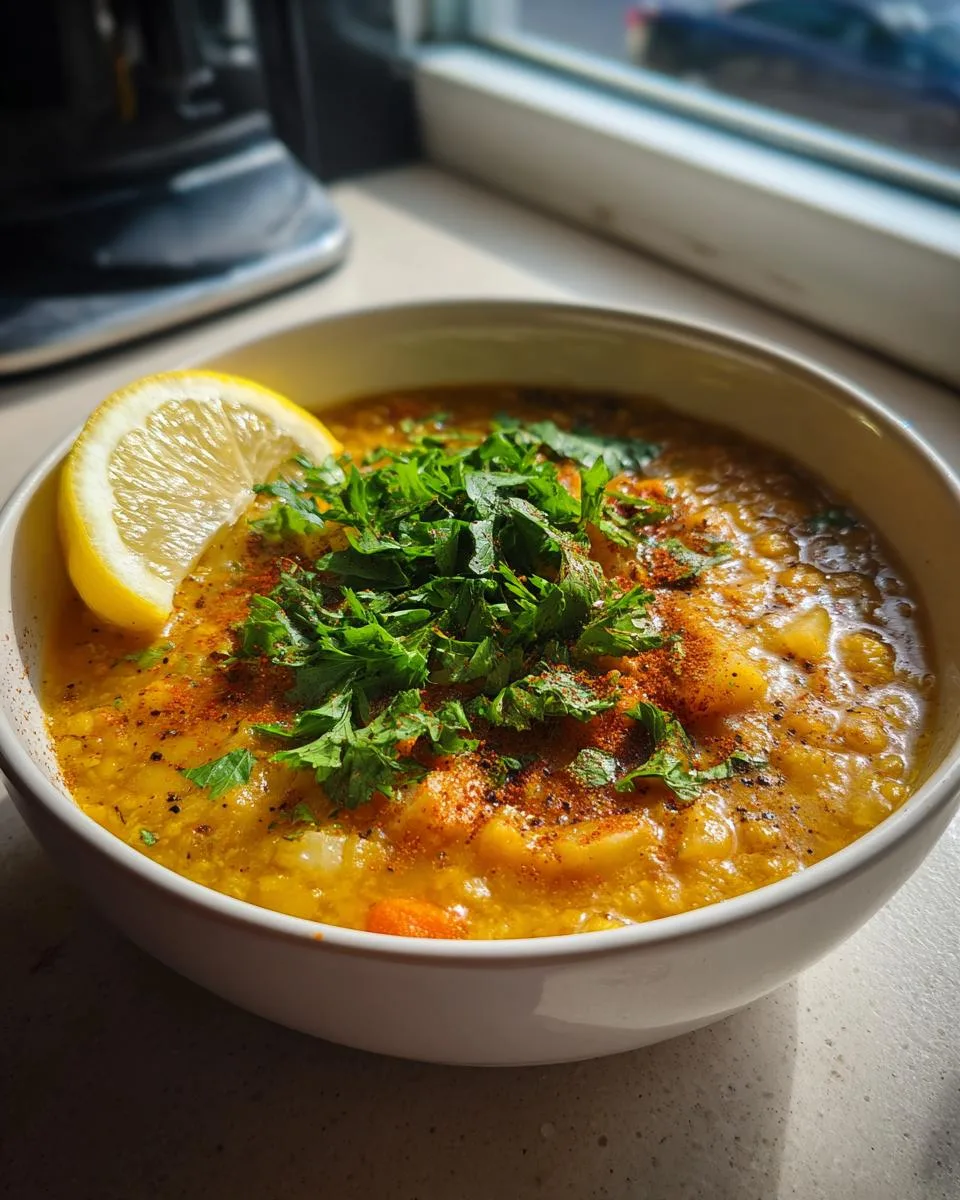 Lebanese Lentil Soup Recipe - detail 4