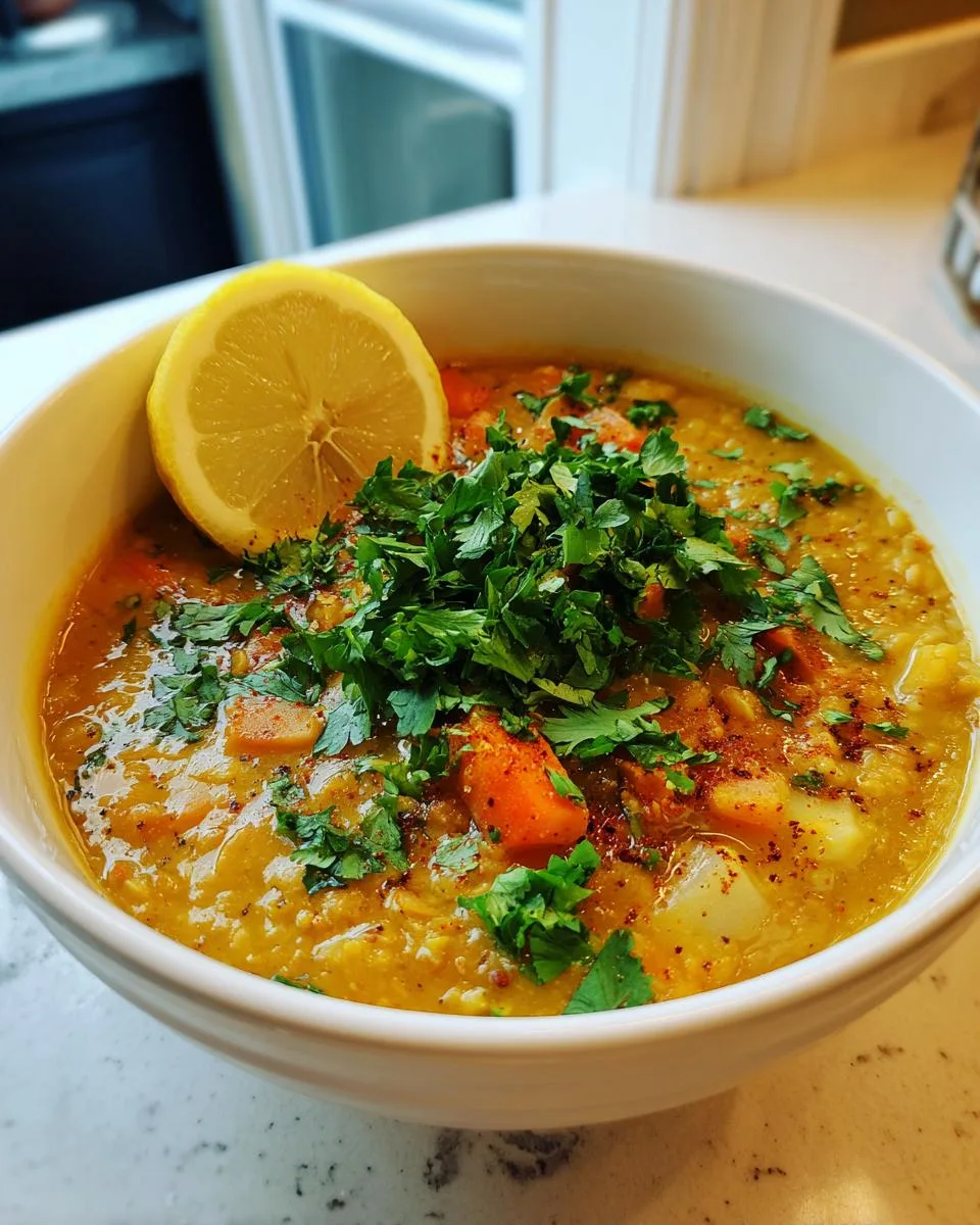 Lebanese Lentil Soup Recipe - detail 5