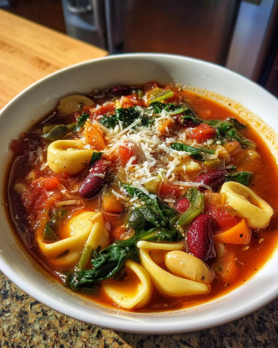 Minestrone Soup - detail 2