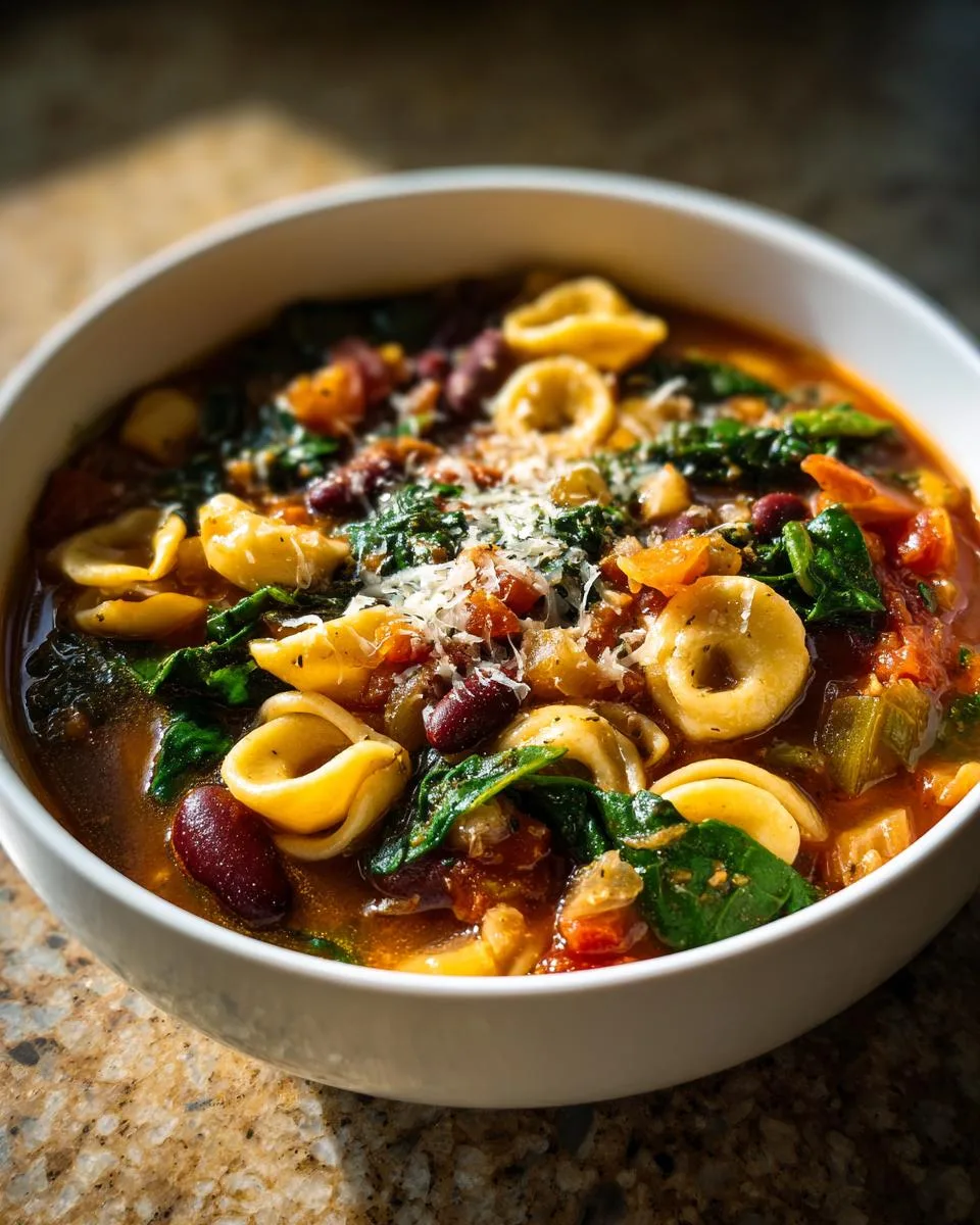 Minestrone Soup - detail 3