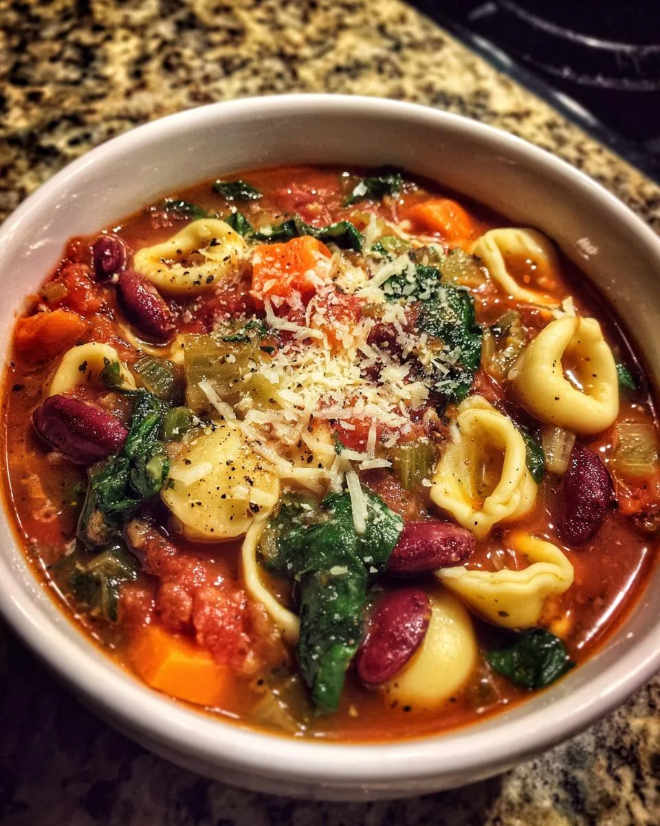 Minestrone Soup - detail 4