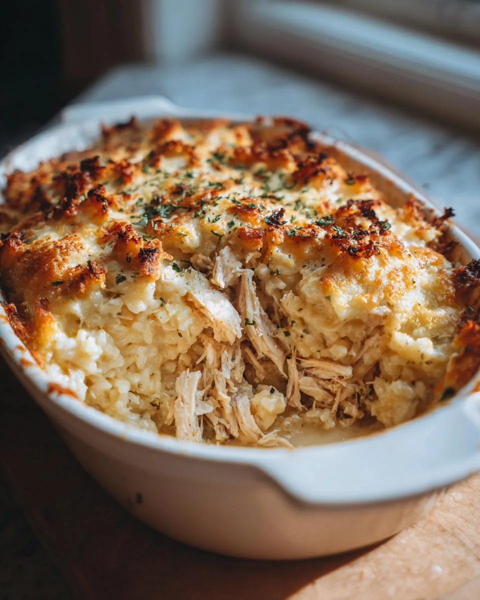 Old School Chicken and Rice Casserole - detail 2