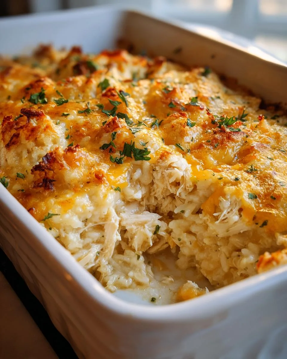 Old School Chicken and Rice Casserole - detail 3