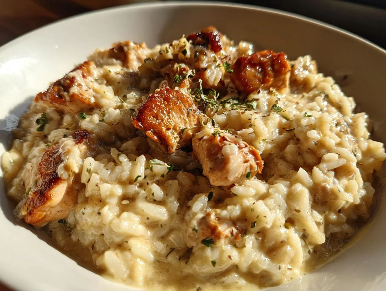 Creamy One Pot Chicken and Rice in Just 35 Minutes