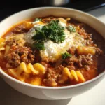 One-Pot Lasagna Soup