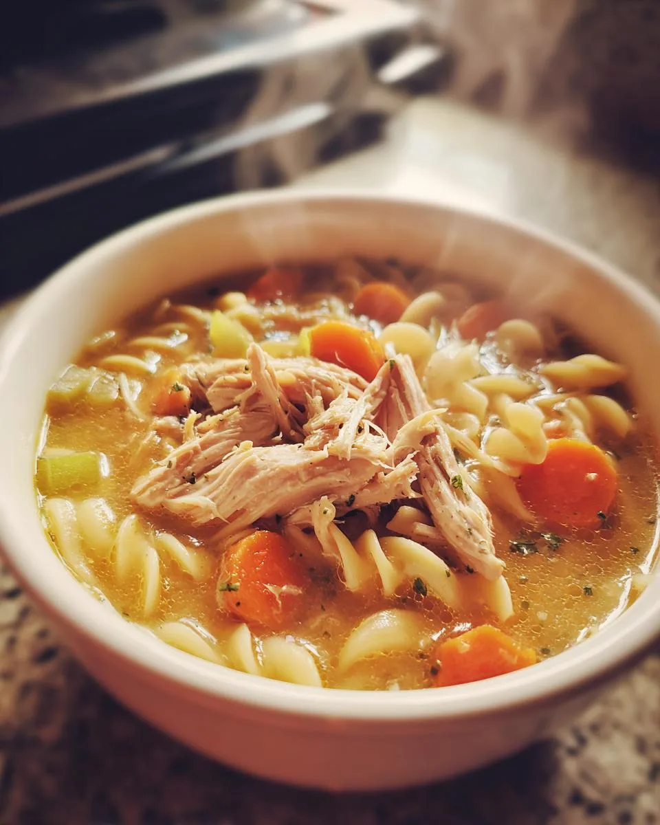 Panera Chicken Noodle Soup - detail 4