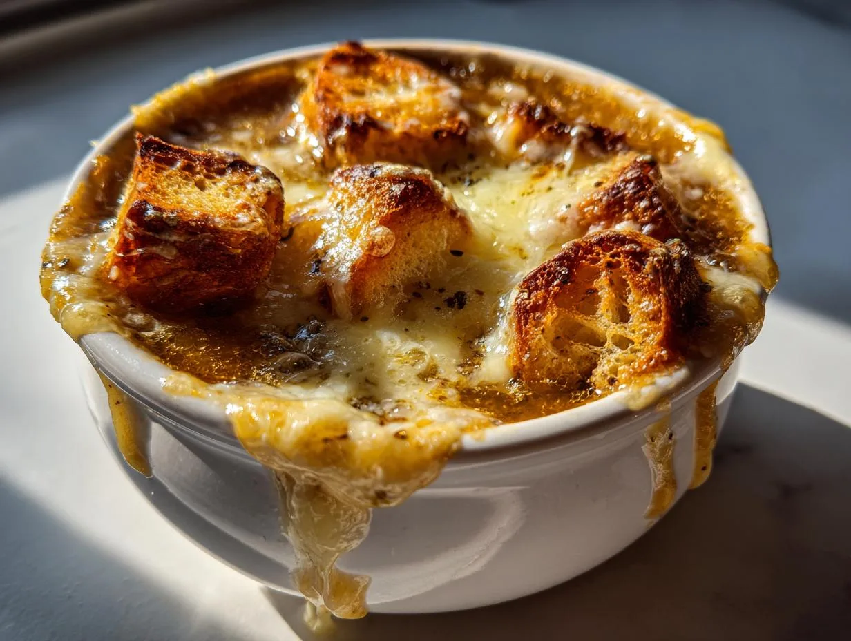 Panera French Onion Soup Recipe – 4 Secrets to Cheesy Perfection