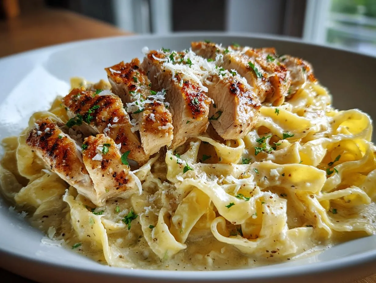 Creamy Parmesan Chicken Pasta Recipe Ready in 40 Minutes