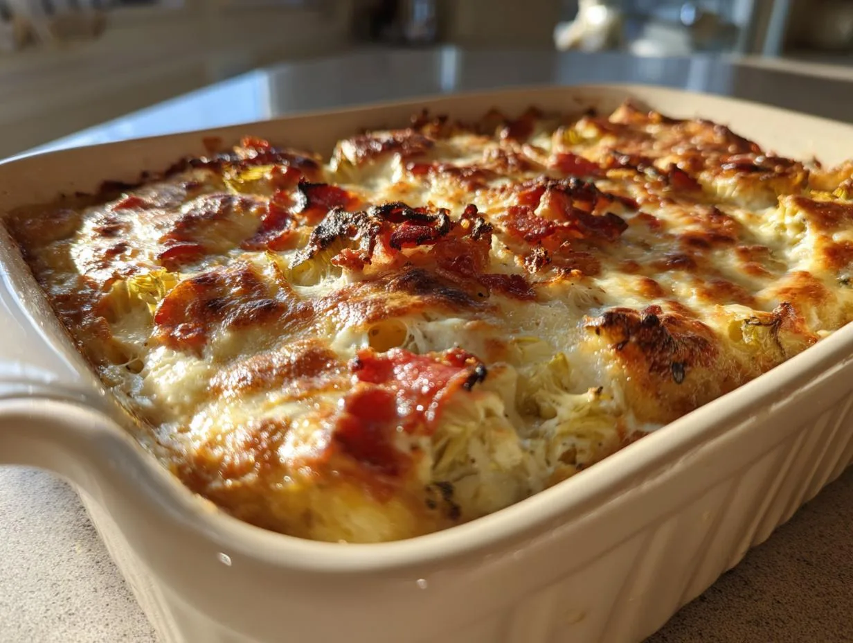Creamy Rotisserie Chicken Casserole Saves the Day at Dinner