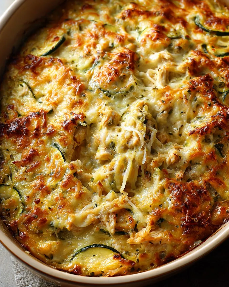 Rotisserie Chicken Zucchini Casserole - detail 1