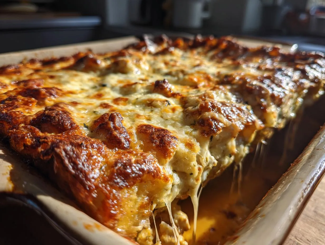 25-Minute Rotisserie Chicken Zucchini Casserole That Wows