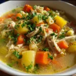Sicilian Chicken Soup