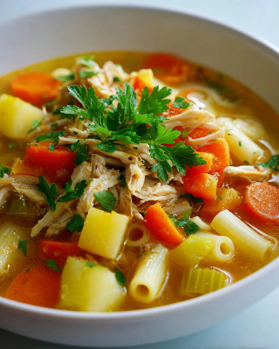 Sicilian Chicken Soup - detail 2
