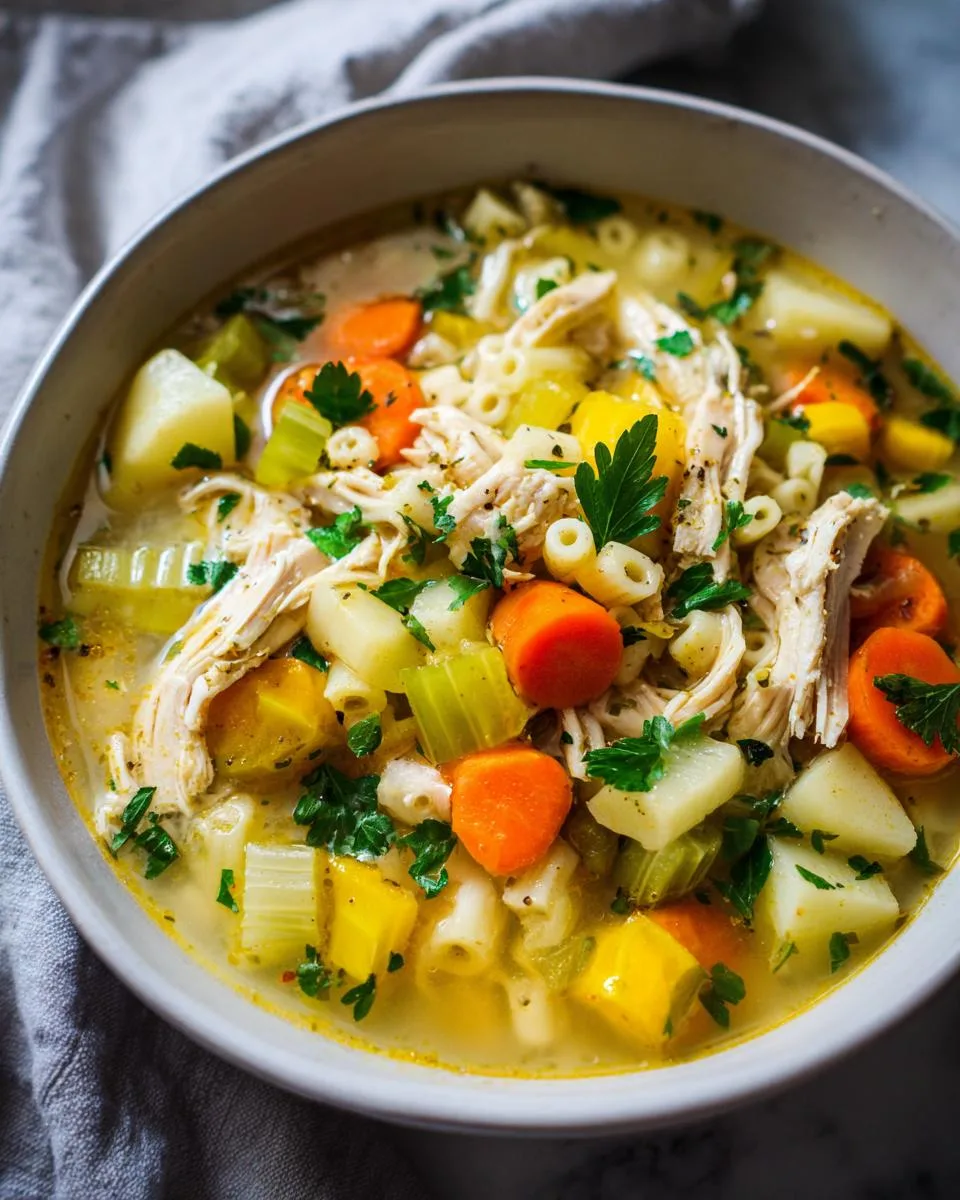 Sicilian Chicken Soup - detail 3