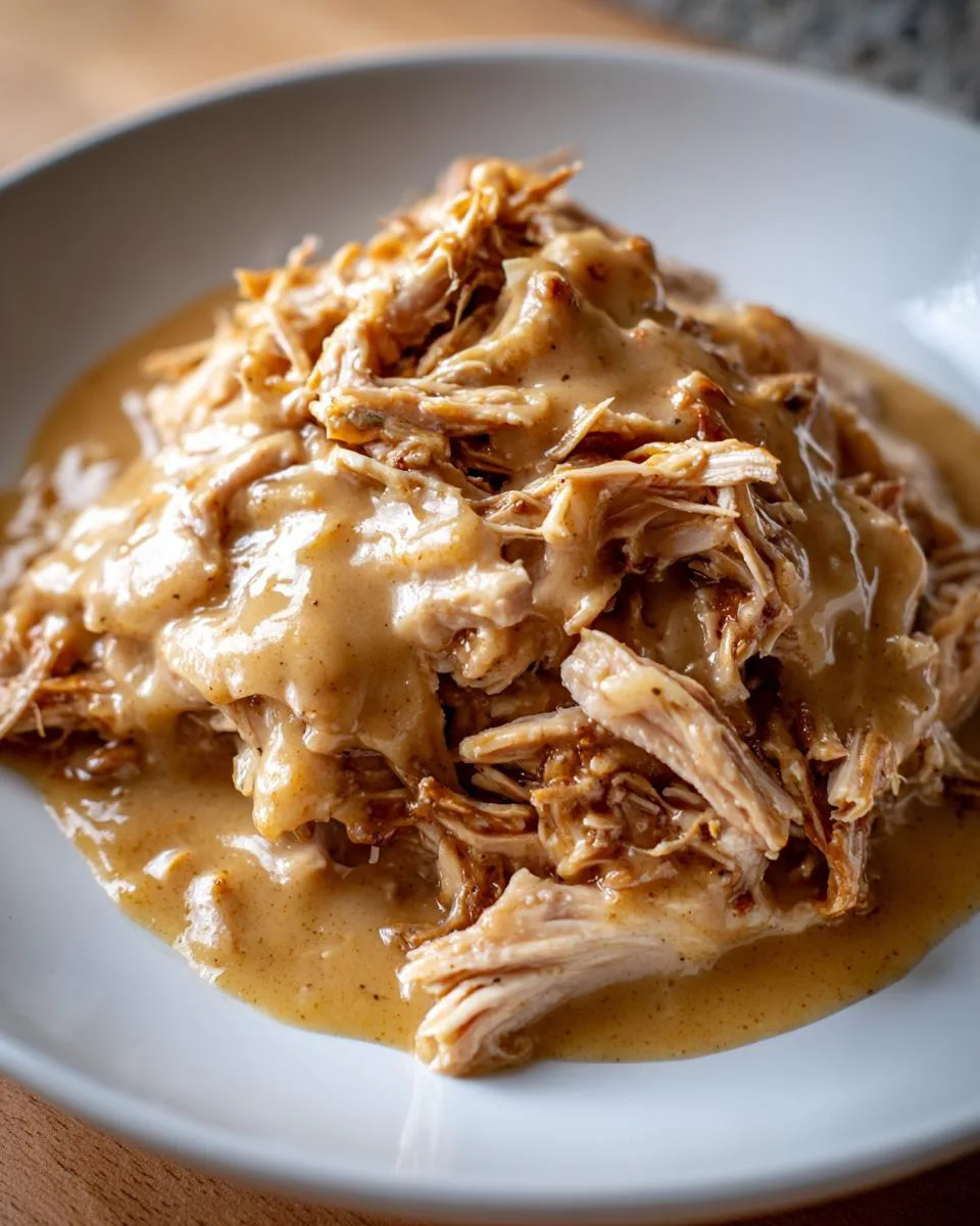 Slow Cooker Chicken and Gravy - detail 2