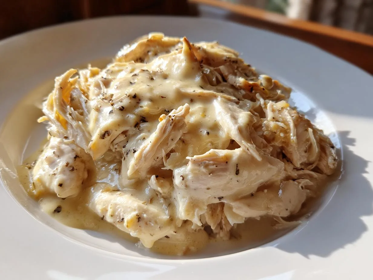 5-Star Slow Cooker Chicken and Gravy That Melts in Your Mouth