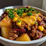 Slow Cooker Cowboy Casserole