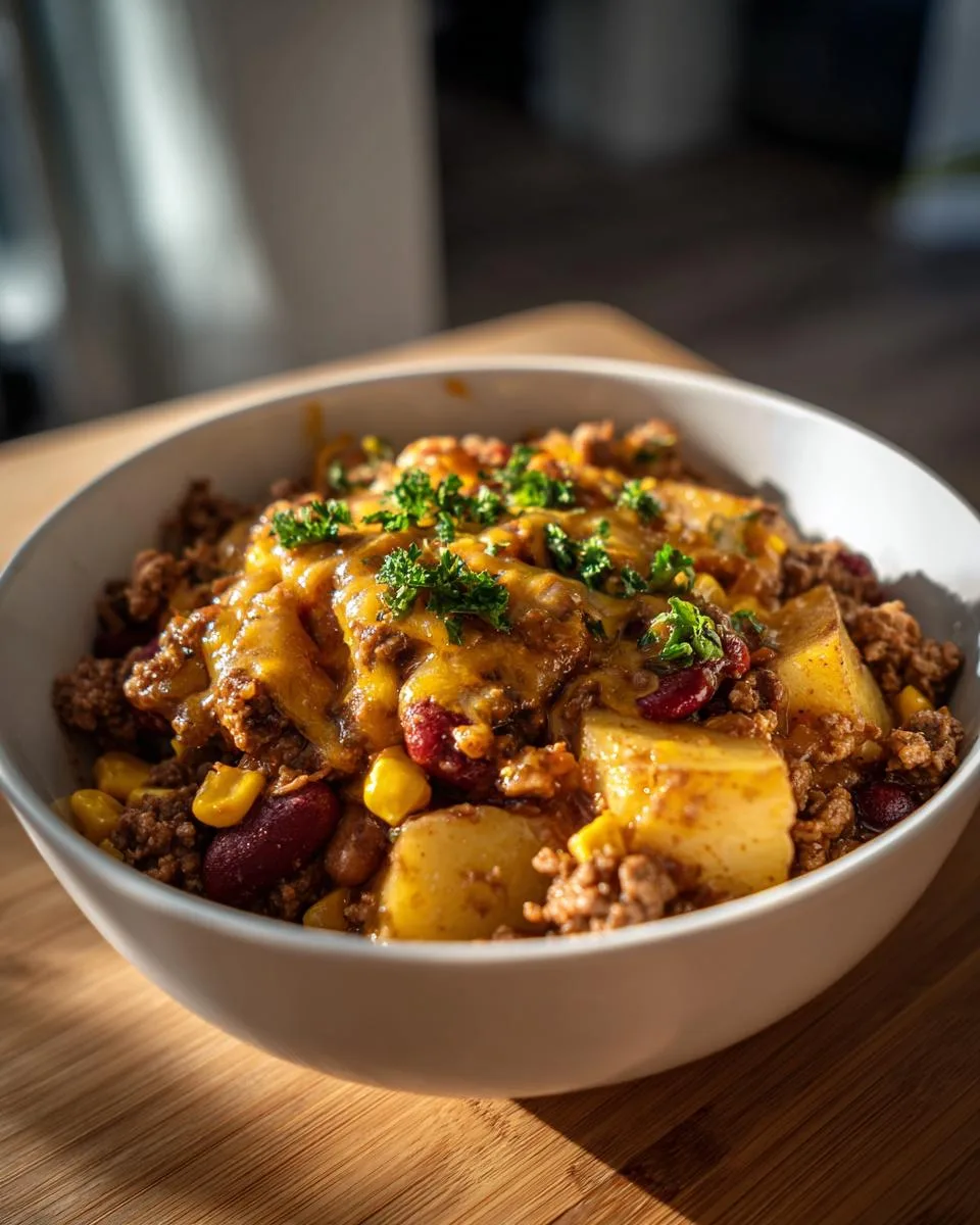 Slow Cooker Cowboy Casserole - detail 2