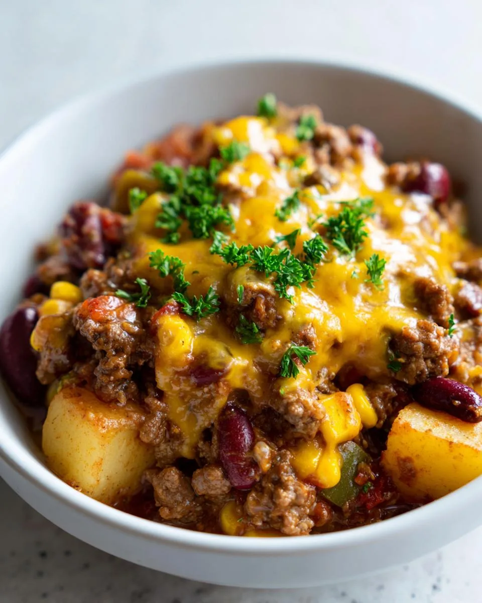 Slow Cooker Cowboy Casserole - detail 3