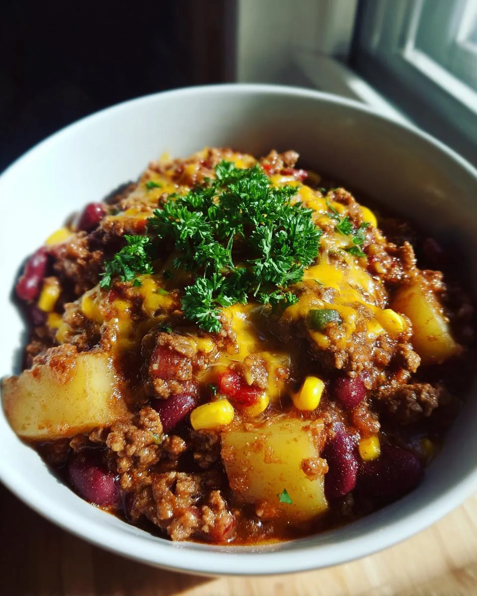 Slow Cooker Cowboy Casserole - detail 4
