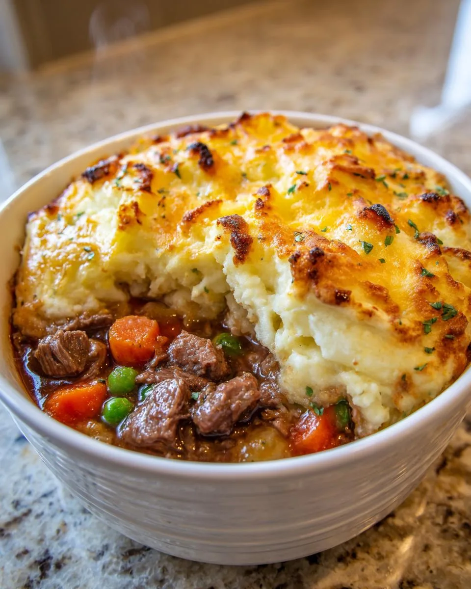 Slow Cooker Shepherd’s Pie - detail 1