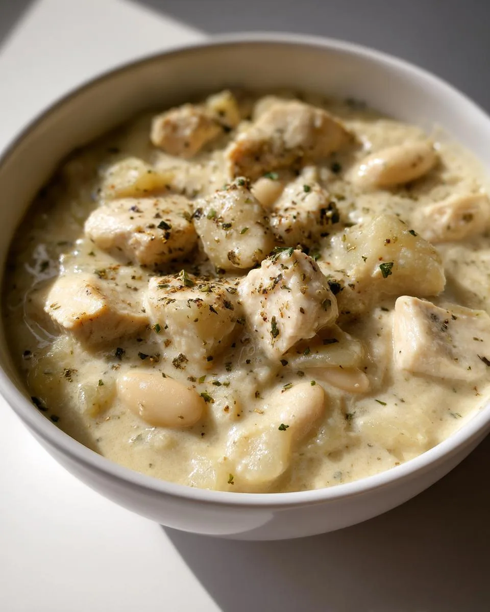 Sour Cream White Chicken Chili - detail 1