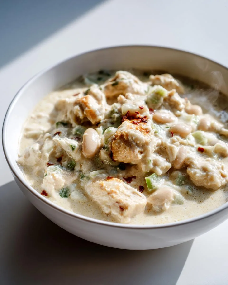 Sour Cream White Chicken Chili - detail 3