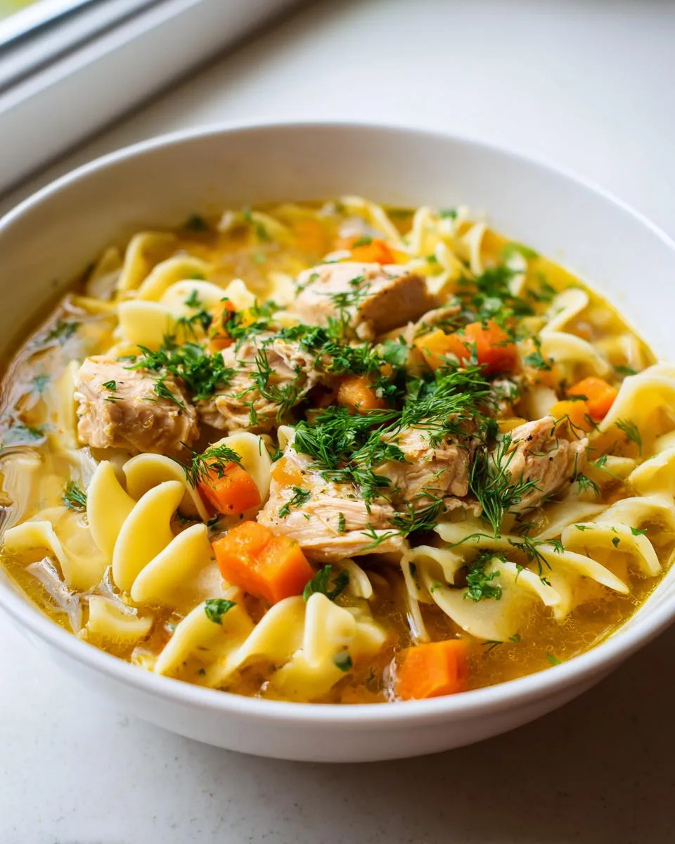 Stovetop Chicken Noodle Soup - detail 1