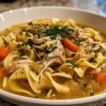 Stovetop Chicken Noodle Soup