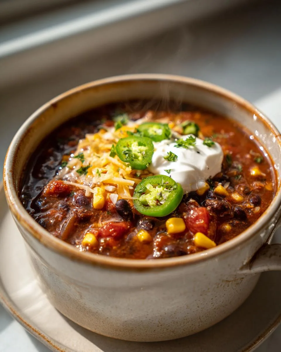 Taco Soup withou ground beef - detail 5